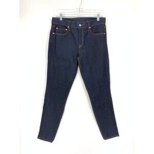 GRLFRND Women's Size 26 Candice Jeans Mid Rise Skinny Dark Wash Denim *SAMPLE
